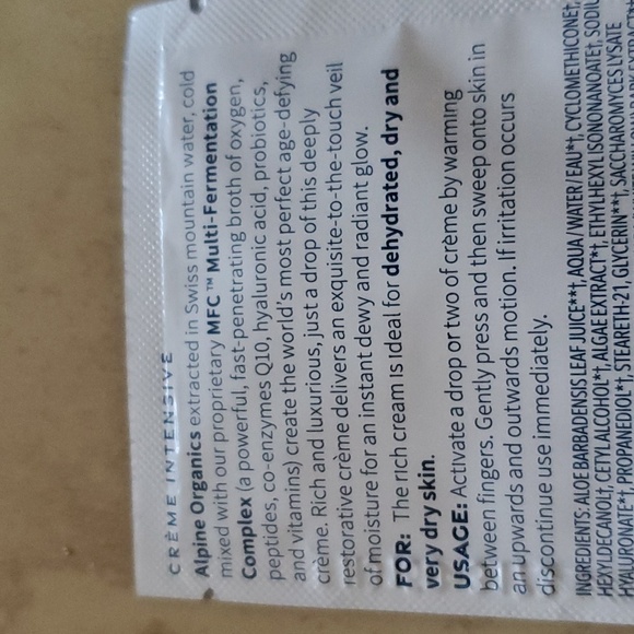 Luzern Creme Intensive - Picture 2 of 2